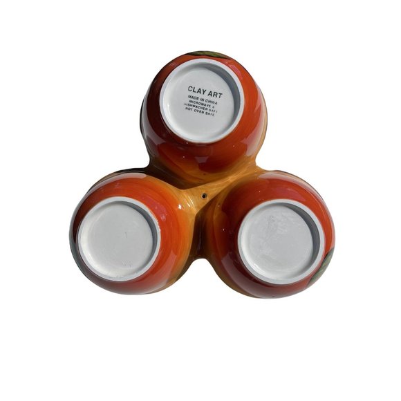 Colored Jalapeno Salsa Serving Bowls by Clay Art - Picture 8 of 13